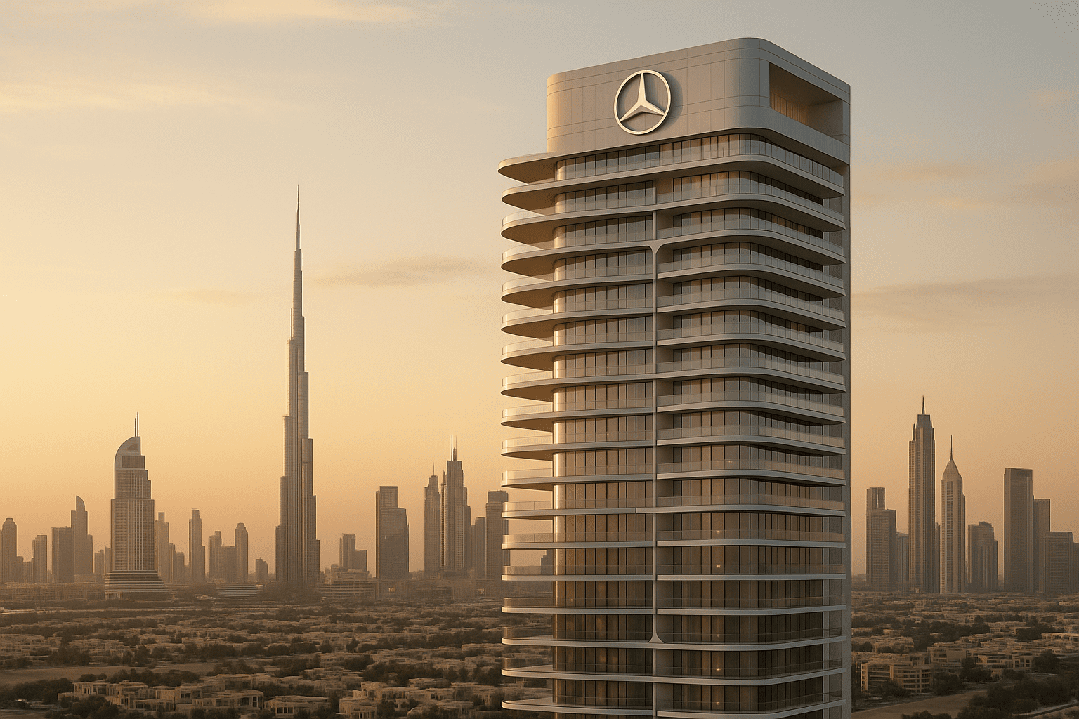 מרצדס נכנסת לנדל-ן בדובאי: מה באמת עומד מאחורי הפרויקט החדשני והאם זה ישנה את השוק