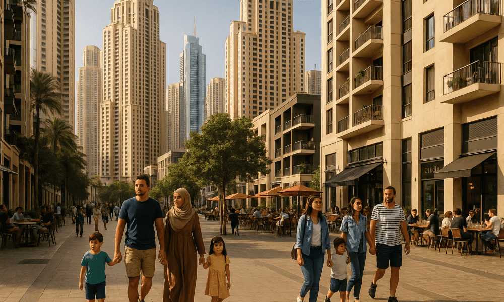 איפה מרגישים את זה בשטח: שכונות בדובאי שהתחזקו בעקבות גלי מעבר בזמן המלחמה
