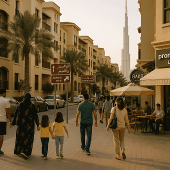 איפה מרגישים את ישראל בדובאי: שכונות, בתי ספר וקהילות שמושכות משקיעים ומשפחות