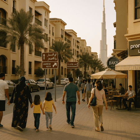 איפה מרגישים את ישראל בדובאי: שכונות, בתי ספר וקהילות שמושכות משקיעים ומשפחות